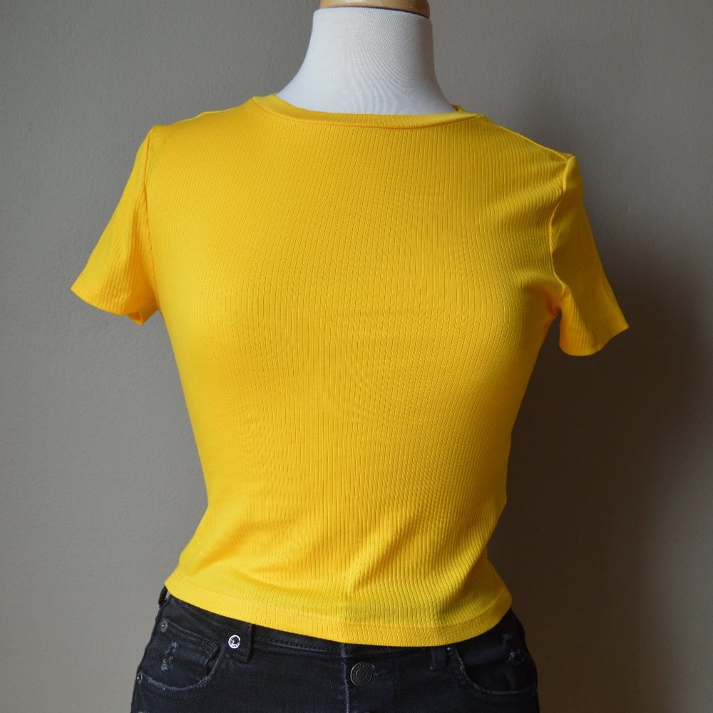 H&M Yellow T-Shirt